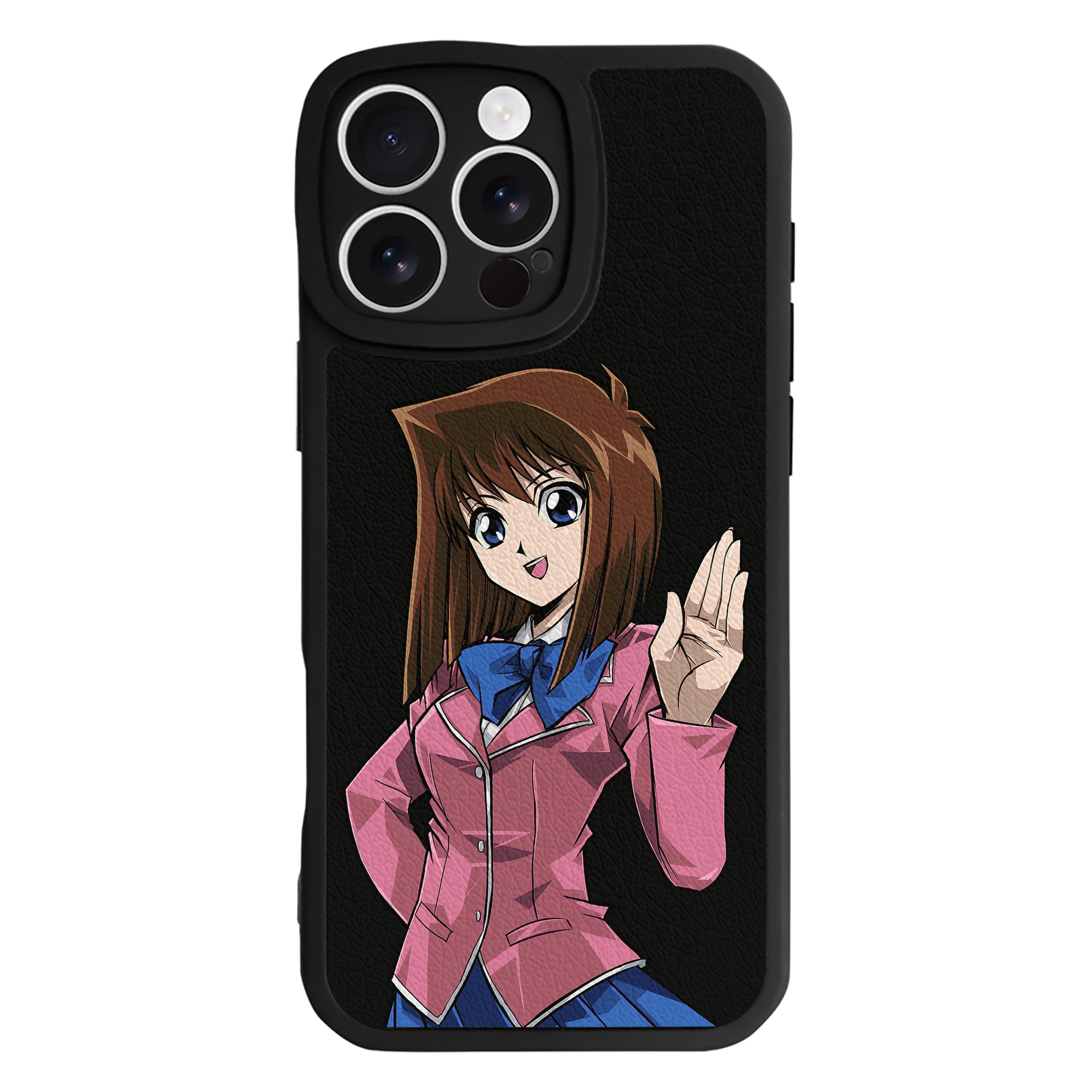 遊☆戯☆王 Yu-Gi-Oh! 【iPhone 16シリーズ対応】シリコンスマホケース（レザー調） 材質：シリコン